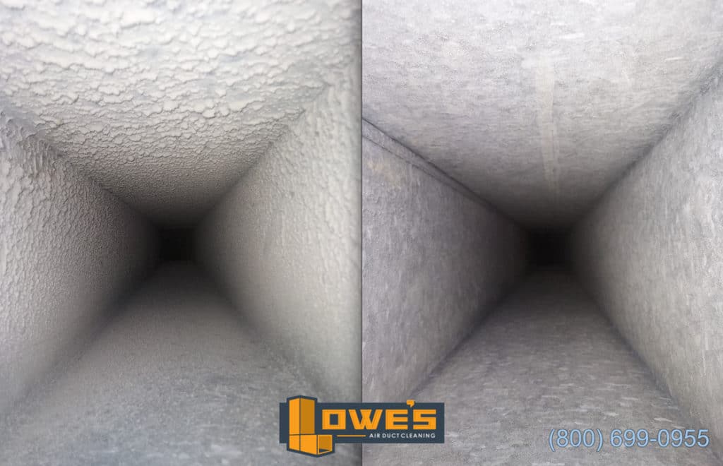 Complete Dirt Removal in Air Ducts